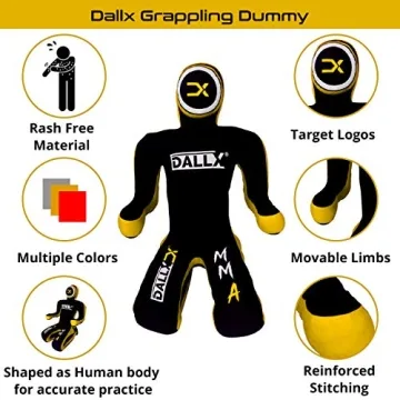 DALLX MMA Grappling Dummy for Training and Confidence