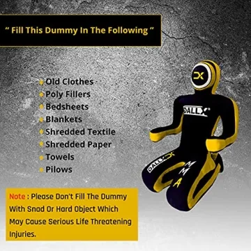DALLX MMA Grappling Dummy for Training and Confidence