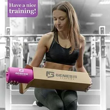 GENESIS SYSTEMS Comfortable Squat Pad for Weightlifting