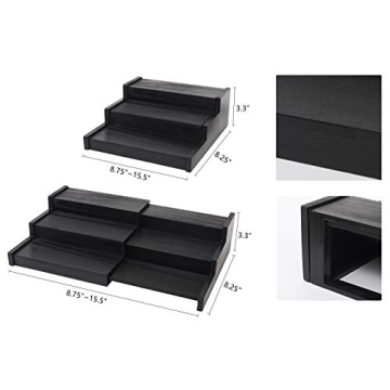 YCOCO Expandable Kitchen Spice Rack - Versatile Storage