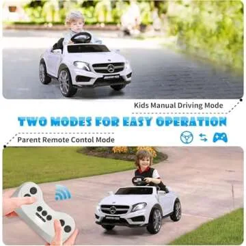 Licensed Mercedes Benz Electric Car for Kids - TOBBI
