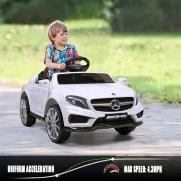 Licensed Mercedes Benz Electric Car for Kids - TOBBI