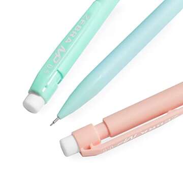 Best Zebra MP Mechanical Pencil Set - 0.5mm Pastel Colors