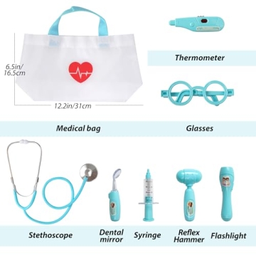 Phobby Kids Doctor Kit with Real Stethoscope