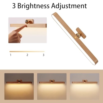 LANDGOO Vanity Lights - USB Rechargeable & Dimmable Design