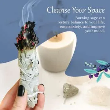 Premium White Sage Smudge Sticks, Sage Bundle, Spiritual Cleansing, Sage Smudge Kit, Slow Burning Sage Sticks, Dried Herbs for Meditation Accessories 3 Pk of 4" Bundles - Alternative Imagination
