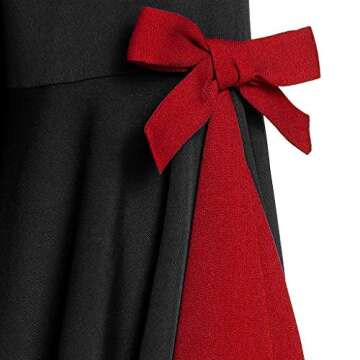 Aniywn Plus Size Gothic Tunic for Halloween Events