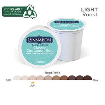 Cinnabon Classic Cinnamon Roll K-Cup Pods - 72 Count