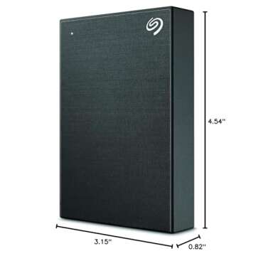 Seagate Backup Plus 4TB Portable Hard Drive for PC & Mac