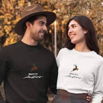 Custom Christmas Embroidered Sweatshirt for All Ages