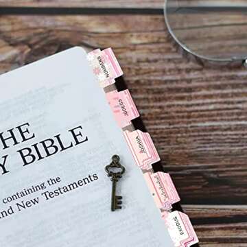 96 Bible Tabs - Perfect for Women & Girls Journaling