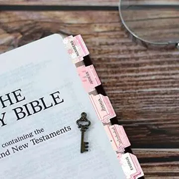96 Bible Tabs - Perfect for Women & Girls Journaling