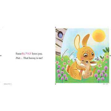 Somebunny Loves You: A Sweet and Silly Easter Board Book for Babies and Toddlers (Punderland)