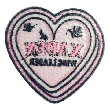 Xaden Wing Leader Patch-3 Inches Iron On/Sew On Embroidered Applique Patch, Fabric Patches for Cloth...