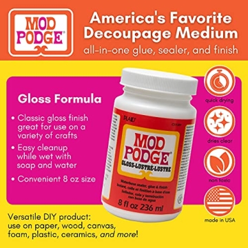 Mod Podge Gloss Sealer - All-in-One Craft Solution for Everyone