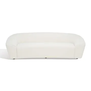 Stylish Fully Assembled Boucle Sofa by SAFAVIEH  