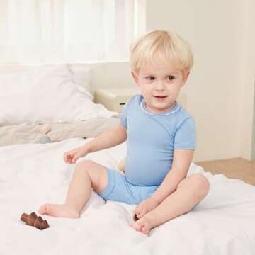 pureborn Toddler Pajamas Set - Soft & Snug 2T Sleepwear