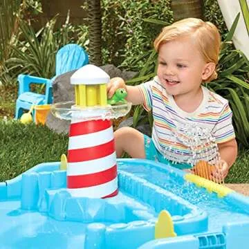 Little Tikes Splash Beach Water Table Splash Pad for Kids