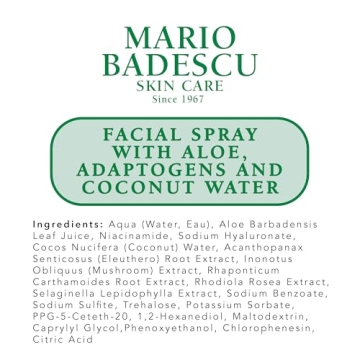 Mario Badescu Hydrating Facial Spray Aloe Chamomile Lavender