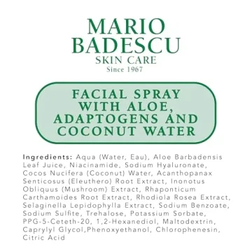 Mario Badescu Hydrating Facial Spray Aloe Chamomile Lavender