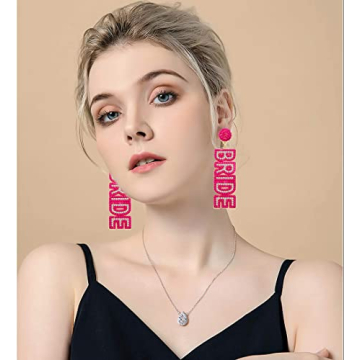 Elegant Rhinestone Bride Earrings for Special Occasions