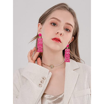 Elegant Rhinestone Bride Earrings for Special Occasions