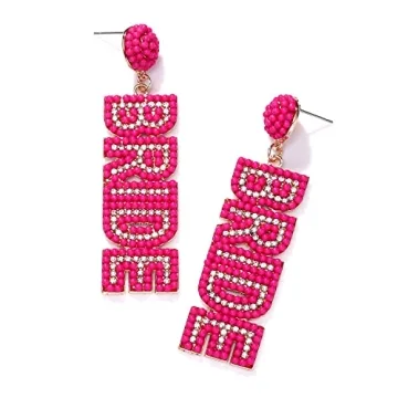 Elegant Rhinestone Bride Earrings for Special Occasions