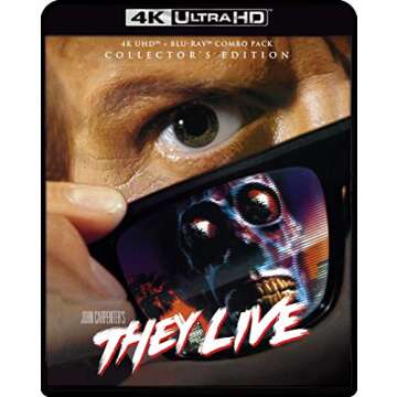 They Live: High-Definition Blu-ray & 4K UHD Edition - Classic Sci-Fi Experience