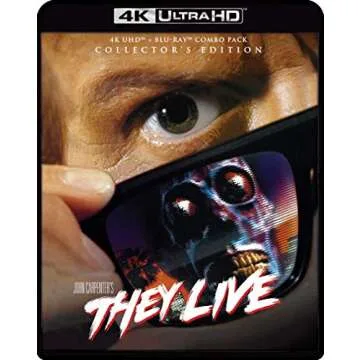 They Live: High-Definition Blu-ray & 4K UHD Edition - Classic Sci-Fi Experience
