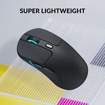 Keychron M3 Wireless Mouse with 26,000 DPI & RGB Lighting