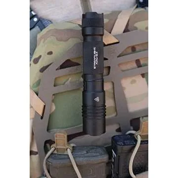 Streamlight 88063 ProTac 2L-X 500-Lumen EDC High Performance Multi-Fuel Tactical Flashlight, Includes CR123A Batteries, Holster, and Clip, Box, Black