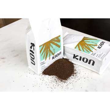 Kion Organic Coffee | Tested for Toxins | Roasted to Maximize Health and Taste | Medium Roast 12 Oz (1 Pack)