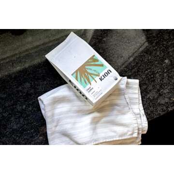 Kion Organic Coffee | Tested for Toxins | Roasted to Maximize Health and Taste | Medium Roast 12 Oz (1 Pack)