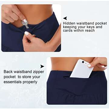 High Waisted Running Shorts Quick Dry Workout Apparel