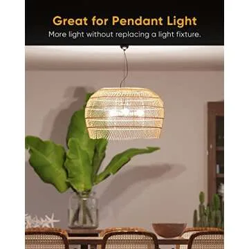 JACKYLED 3 in 1 E26 Light Socket Splitter Adapter Converter for Standard LED Bulbs 360 Degree Adjustable 180 Degree Bendable Max Watt 180w