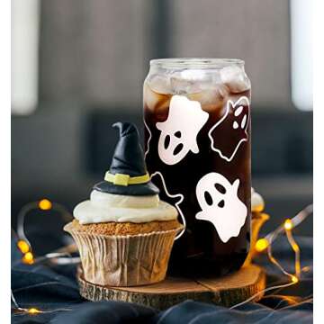 Anotion Halloween Glassware Set - 20oz Tumbler Cups