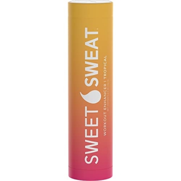 Sports Research Sweet Sweat Workout Enhancer Roll-On Gel Stick, Tropical - Makes You Sweat Harder an...