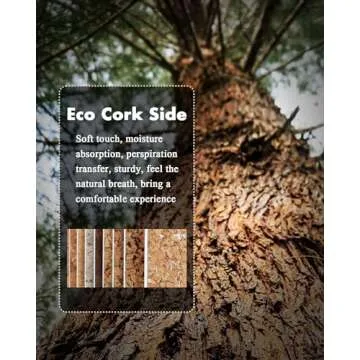 YSAGi Double-Sided Desk Pad, 31.5"x15.7"Leather Desk Mat, Eco Cork Desk Pad Protector,Large Mouse Pad,Waterproof Desk Blotter for Office/Home(Olive Green)