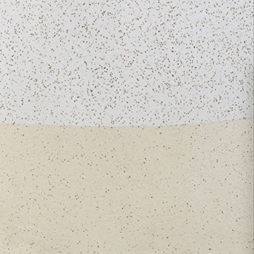 Rivet Mid-Century Ceramic Planter with Iron Stand 17"