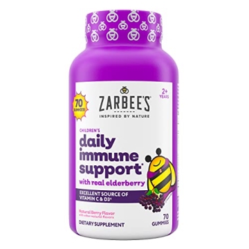 Zarbee's Elderberry Immune Support Gummies 70 Count