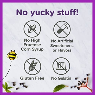 Zarbee's Elderberry Immune Support Gummies 70 Count