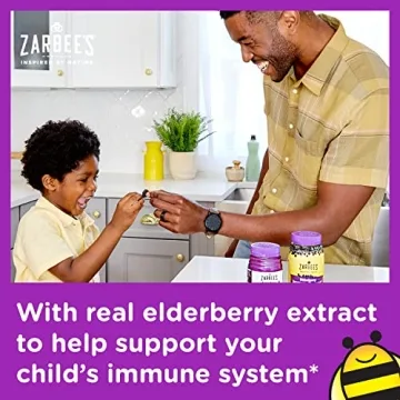 Zarbee's Elderberry Immune Support Gummies 70 Count