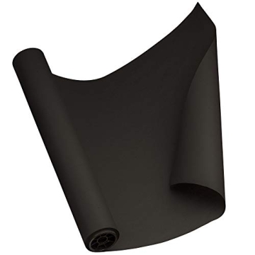 DIY Crew 18”x1800” (150’) Black Wrapping Paper – Kraft Paper Roll for Packing, Shipping, Bul...