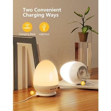 MediAcous Night Light for Kids - 7 Color & Dimming Function