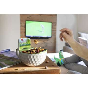 MAX'IS Creations The Golf Mug with a Green, Unique Funny Golf Gifts for Men Women Gift for Golfers Dad Mom Accessories, Novelty Ceramic Funny Coffee Mug, 16oz