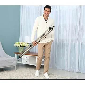 SHAREWIN Foldable Stainless Steel Clothes Drying Rack