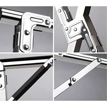 SHAREWIN Foldable Stainless Steel Clothes Drying Rack