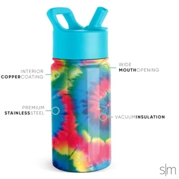 Fun Insulated Kids Water Bottle | Simple Modern Summit 14oz