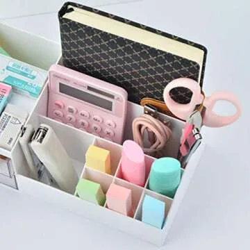 Citmage 12 Compartment Desk Organizer for Every Workspace