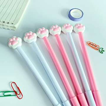 Cute and Colorful Kawaii Gel Pens Set for All Ages